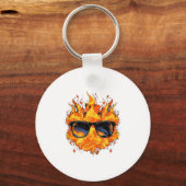 Porte-clés Feu et flammes cool Gles _1 (Recto)
