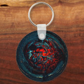 Porte-clés Feu rouge d'enfer océanique (Recto)