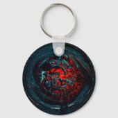 Porte-clés Feu rouge d'enfer océanique (Verso)