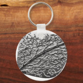 PORTE-CLÉS FEUILLE ASPEN (Recto)