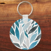 Porte-clés feuille d'arbre (Recto)