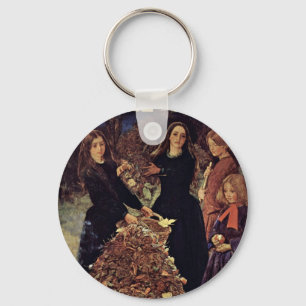 Porte-clés Feuille d'automne de Millais John Everett