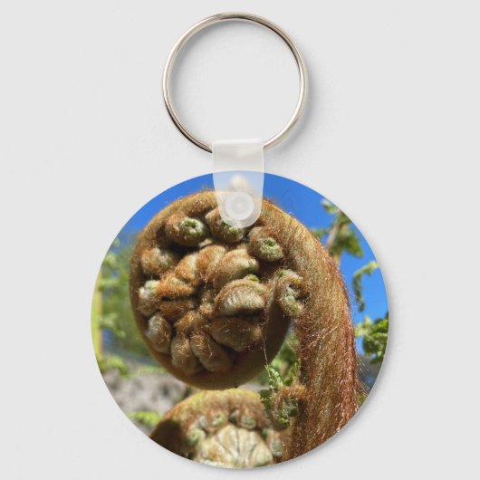 Porte-clés Feuille de fougère arborescente (Recto)
