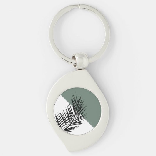 Porte-clés Feuille de palme (Devant)