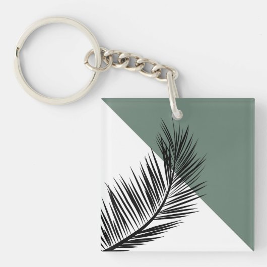 Porte-clés Feuille de palme (Devant)