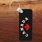 Porte-clés Feuille d'érable du Canada (Recto)