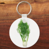 Porte-clés Feuille et ampoule de fenouil (Recto)