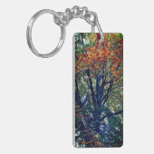 Porte-clés Feuille orange (Devant gauche)