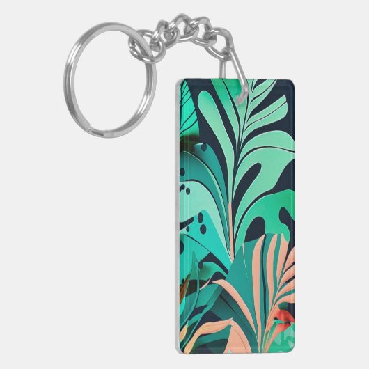 Porte-clés feuilles (Devant gauche)