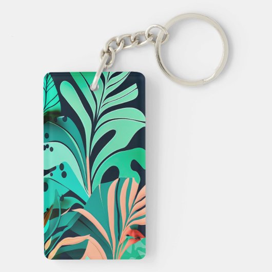 Porte-clés feuilles (Dos)