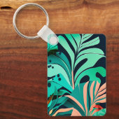 Porte-clés feuilles (Recto)