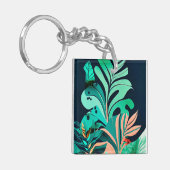 Porte-clés feuilles (Devant gauche)