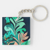 Porte-clés feuilles (Dos)