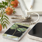 Porte-clés Feuilles à l'instigation de la libellule par Jenni (Devant droit)