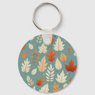 Porte-clés Feuilles automne/automne mignonnes