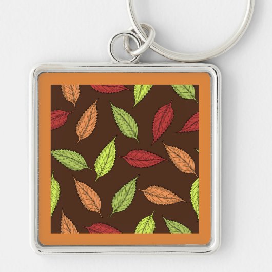 PORTE-CLÉS FEUILLES D'AUTOMNE (Devant)