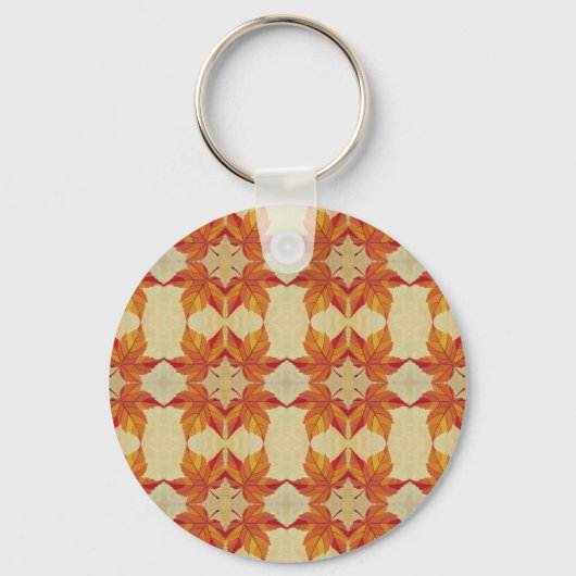 Porte-clés Feuilles d'automne (Recto)