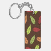 PORTE-CLÉS FEUILLES D'AUTOMNE (Devant gauche)