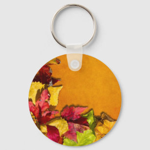 Porte-clés Feuilles d'automne 1