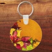 Porte-clés Feuilles d'automne 1 (Recto)