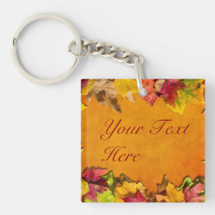 Porte-clés Feuilles d'automne 1