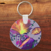Porte-clés Feuilles d'automne à Lilac (Recto)