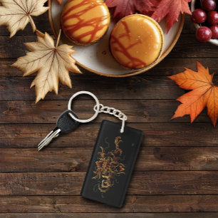 Porte-clés Feuilles d'Automne Esprit Dryade de la Forêt Homme
