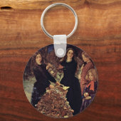 Porte-clés Feuilles D'Automne Par Millais John Everett (Recto)