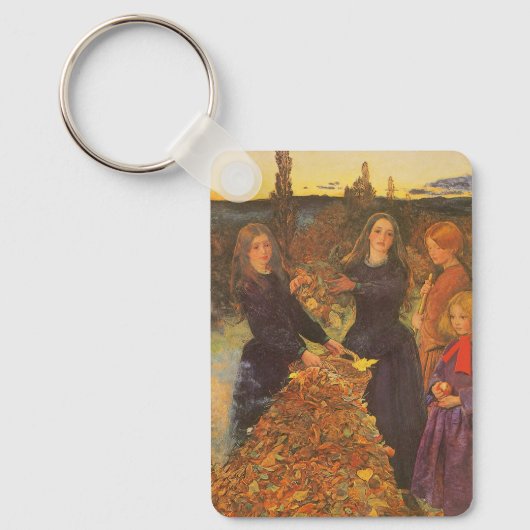 Porte-clés Feuilles d'automne par Sir John Everett Millais (Recto)