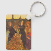 Porte-clés Feuilles d'automne par Sir John Everett Millais (Verso)