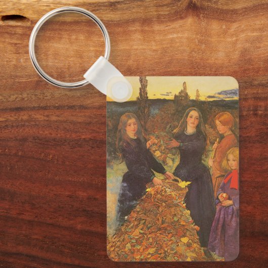 Porte-clés Feuilles d'automne par Sir John Everett Millais (Recto)