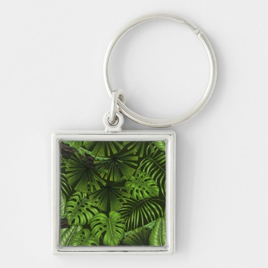 Porte-clés Feuilles de la jungle (Devant)