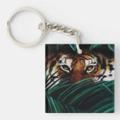 Porte-clés Feuilles de la jungle verte de Tiger (Devant)