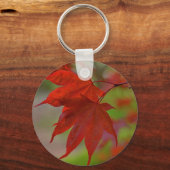 Porte-clés Feuilles de l'arbre rouge (Recto)
