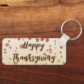 Porte-clés Feuilles de l'érable de Thanksgiving (Recto)