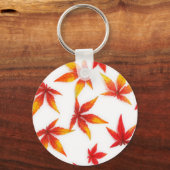 Porte-clés Feuilles de l'érable rouge (Recto)