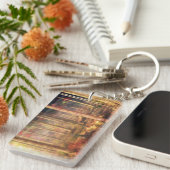 Porte-clés Feuilles de Porte - clé or (Devant droit)