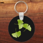 Porte-clés Feuilles Ginkgo (Recto)