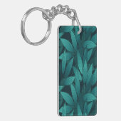 Porte-clés Feuilles tropicales dégradées (Devant gauche)