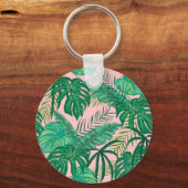Porte-clés Feuilles tropicaux (Recto)