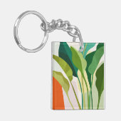 Porte-clés Feuilles tropicaux (Devant gauche)