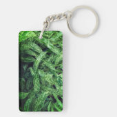 Porte-clés Feuilles verts (Dos)