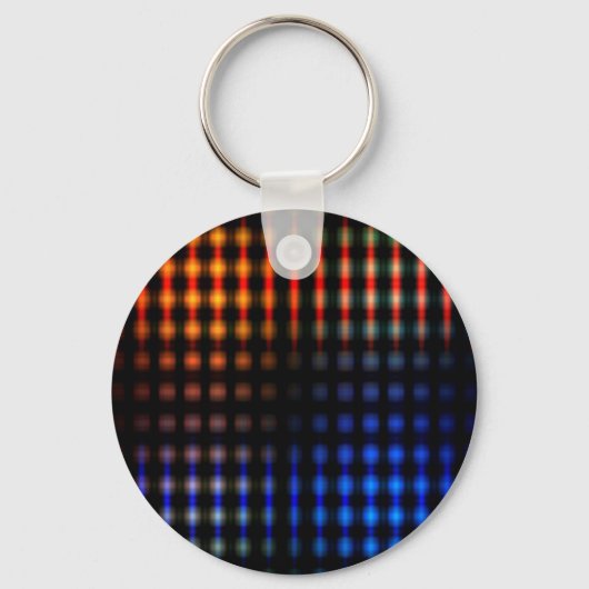 Porte-clés Feux brillants colorés (Recto)