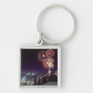 Porte-clés Feux d'artifice au Big Mountain Resort à Whitefish