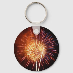 Porte-clés Feux d'artifice Rouges, Blancs et Bleus I Patrioti