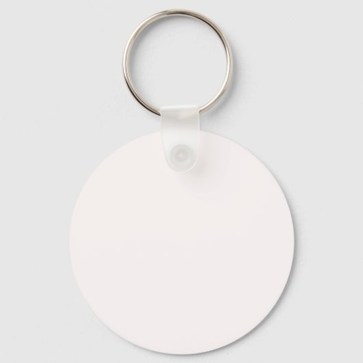 Porte-clés FFAFA blanc neige - Option pour ajouter un nom (Recto)