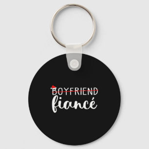 Porte-clés Fiancé Fiancée Couples Fiancés Noël Correspondant 