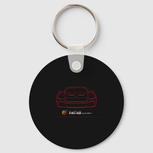 Porte-clés Fiat 124 Abarth Sder70 T Shirt (Recto)