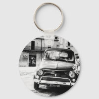 Fiat 500 in Italy retro travel gifts
