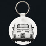 Porte-clés Fiat 500 in Rome, Italy.<br><div class="desc">Classic vintage Fiat 500 in Rome, Italy. Photograph was taken last winter</div>
